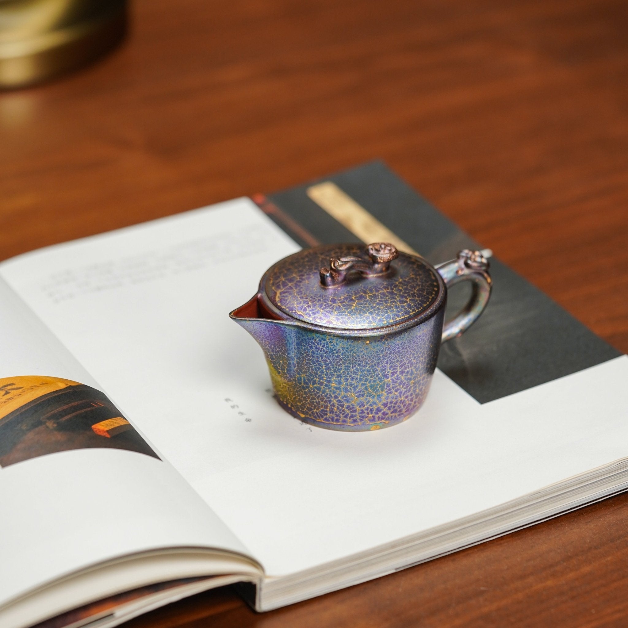 Ling Zhi Han Wa 120cc - Yixing Handmade Teapot - zycs_China