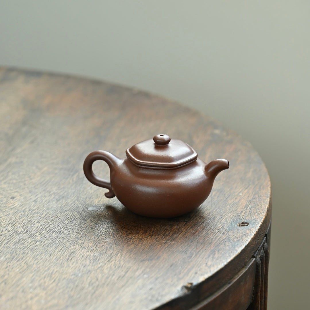 Liu Ban Fang Gu 190cc - Yixing Handmade Teapot - zycs_China