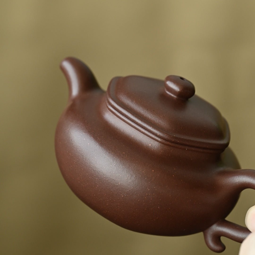 Liu Ban Fang Gu 190cc - Yixing Handmade Teapot - zycs_China
