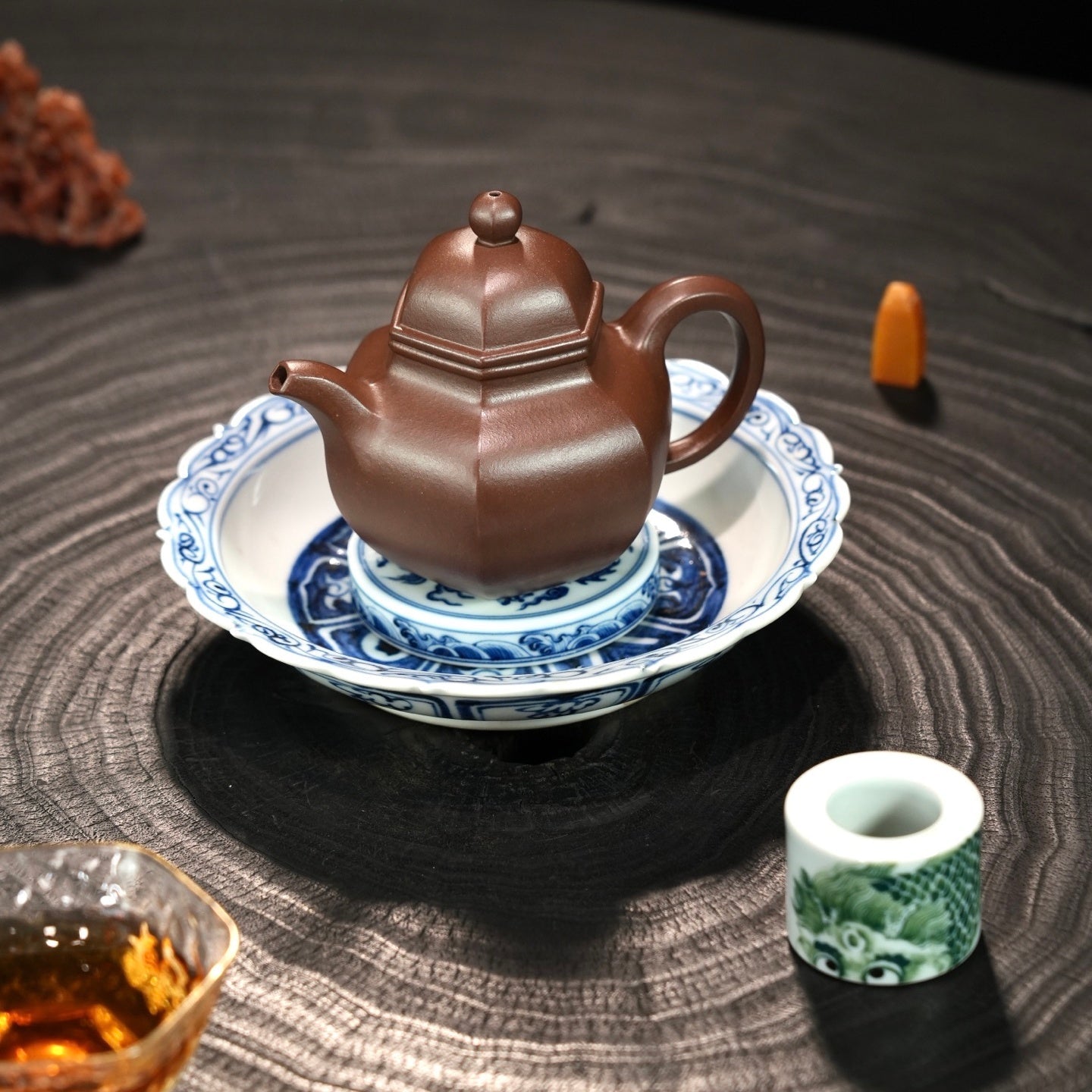 Liu Fang Duo Qiu 160cc - Yixing Handmade Teapot - zycs_China