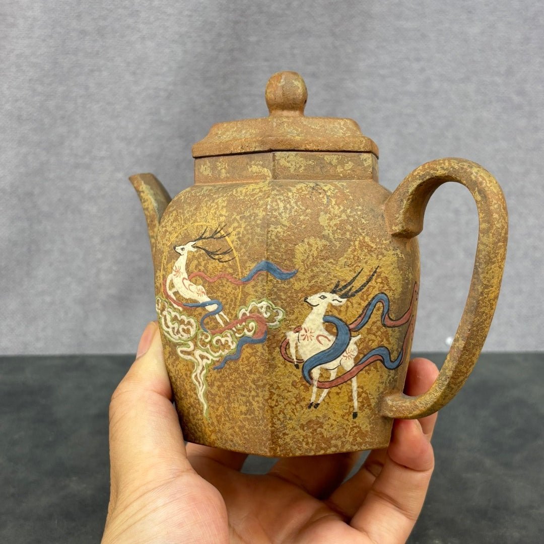 Liu Fang Gong Deng 350cc - Yixing Handmade Teapot - zycs_China