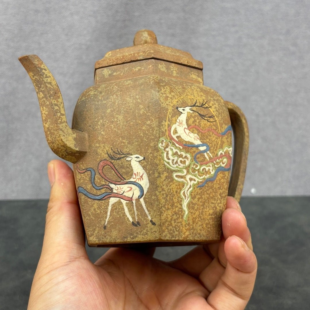 Liu Fang Gong Deng 350cc - Yixing Handmade Teapot - zycs_China