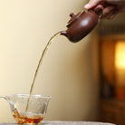 Liu Fang Han Jiang 130cc - Yixing Handmade Teapot - zycs_China