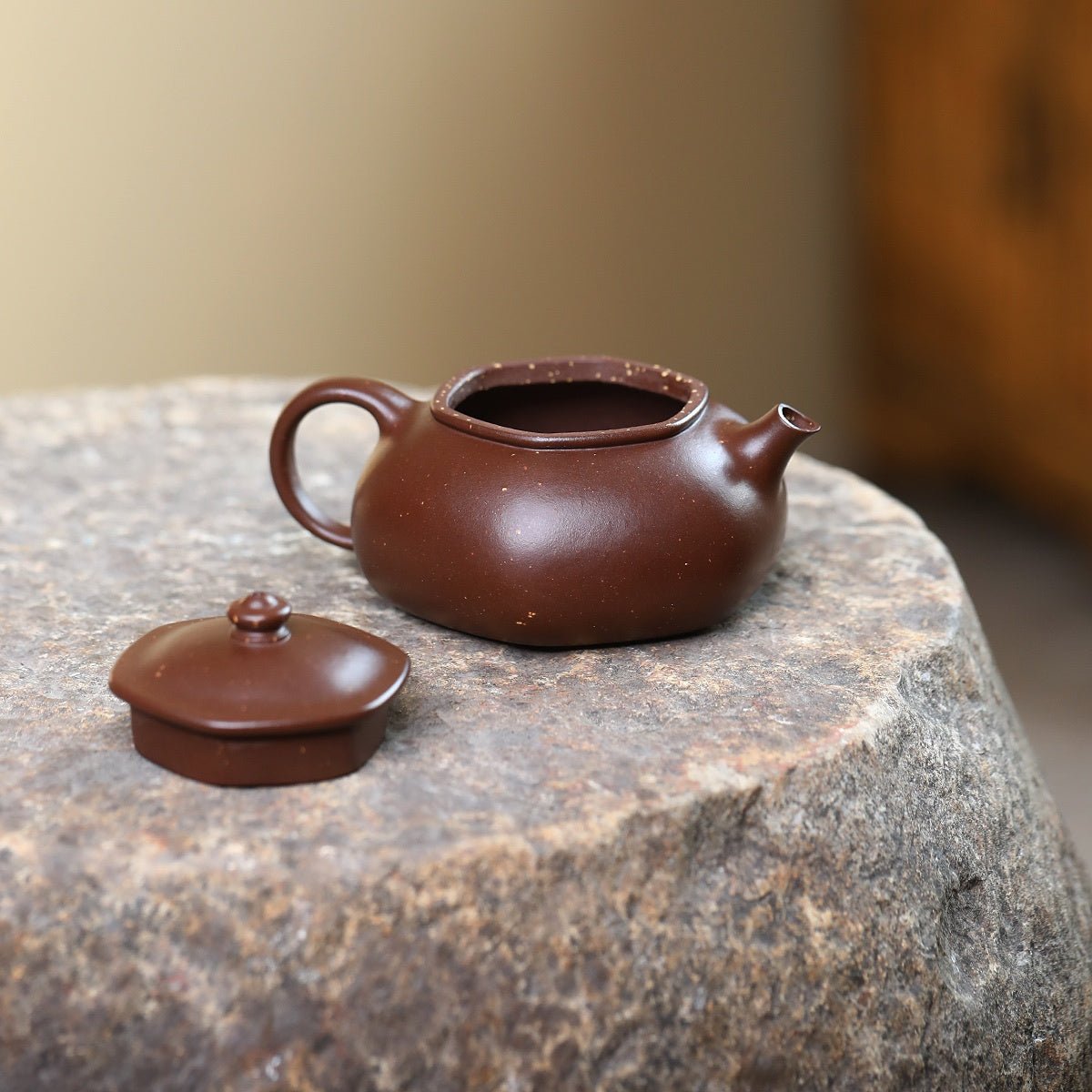 Liu Fang Han Jiang 130cc - Yixing Handmade Teapot - zycs_China