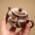 Liu Fang Han Jiang 180cc - Yixing Handmade Teapot - zycs_China