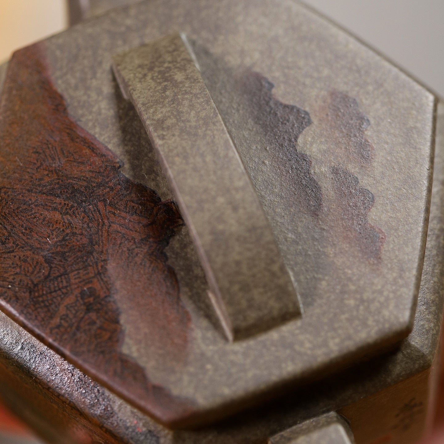 Liu Fang Han Wa 210cc - Yixing Handmade Teapot - zycs_China