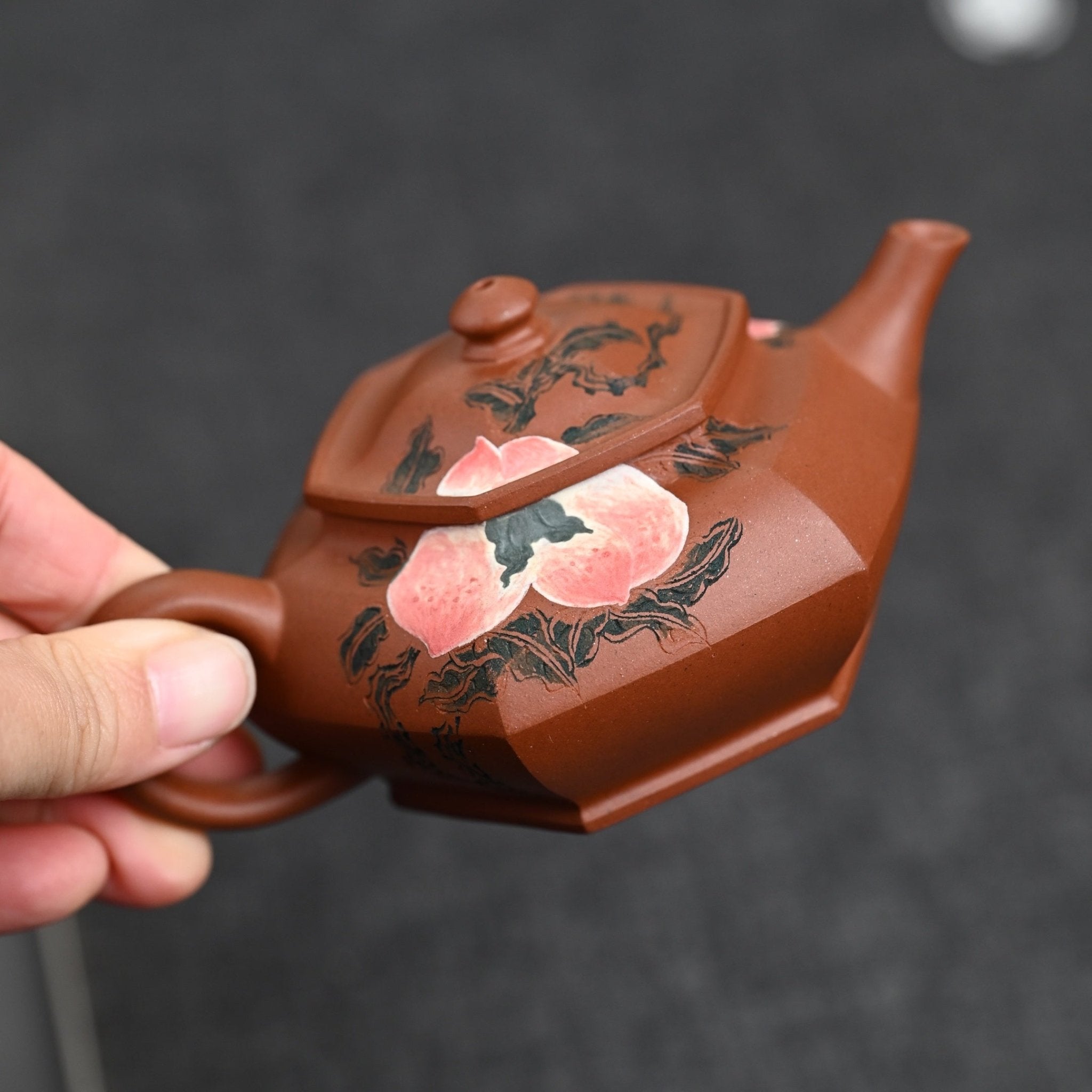 Liu Fang Hui Shou 120cc - Yixing Handmade Teapot - zycs_China