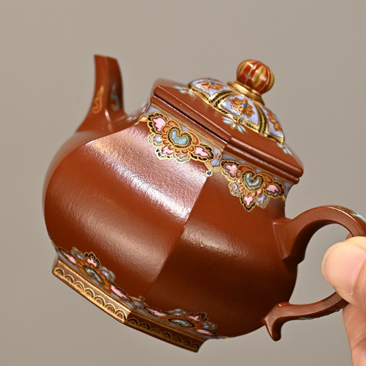 Liu Fang Jin Pan 150cc - Yixing Handmade Teapot - zycs_China - tea - teapot
