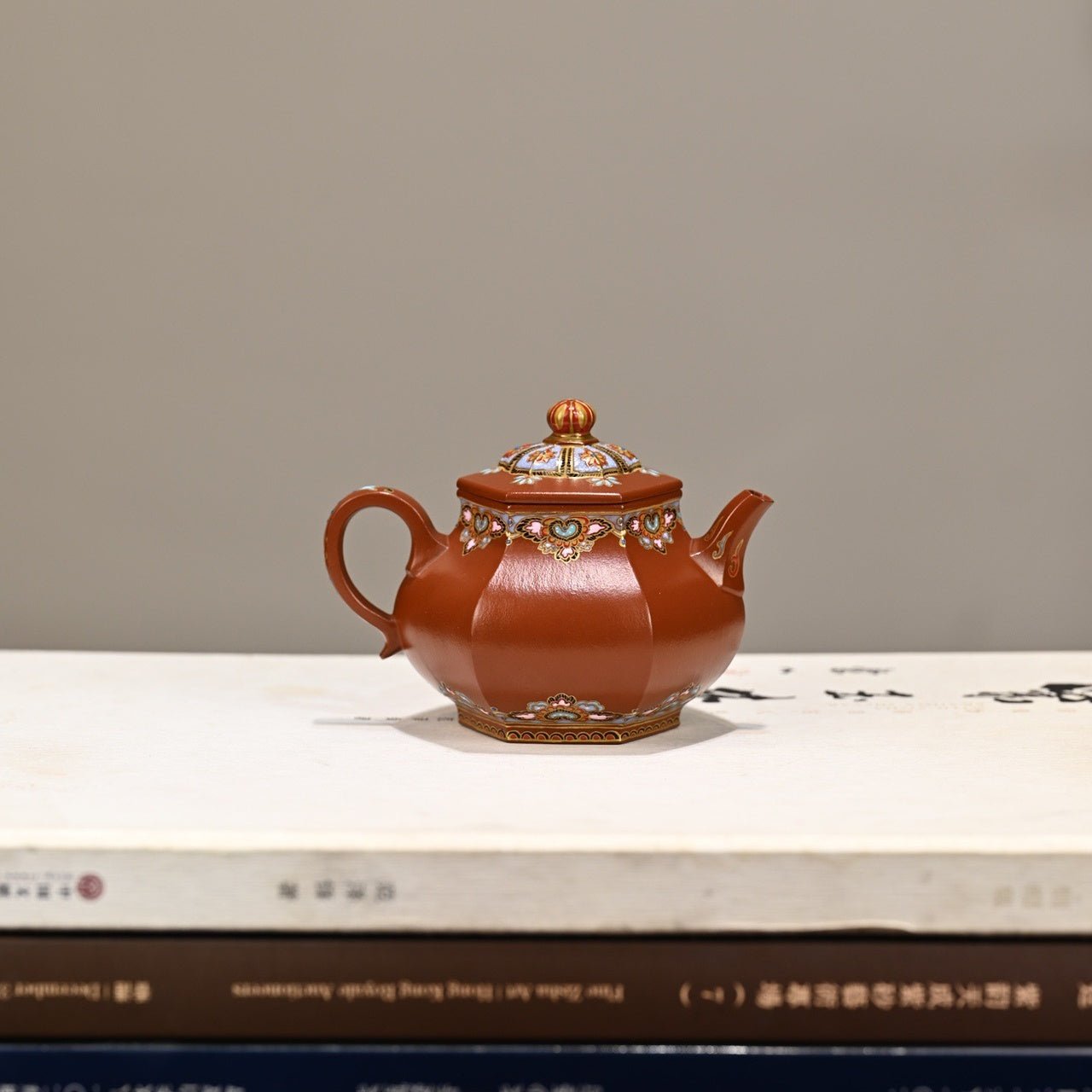 Liu Fang Jin Pan 150cc - Yixing Handmade Teapot - zycs_China - tea - teapot