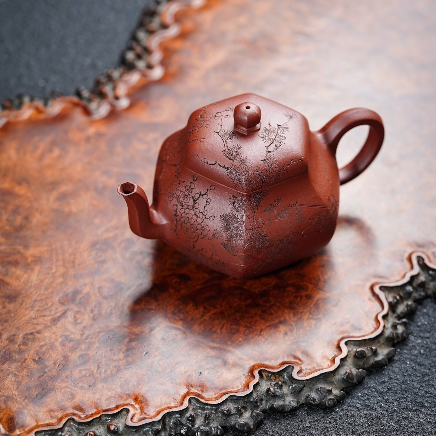 Liu Fang Jun De 180cc - Yixing Handmade Teapot - zycs_China