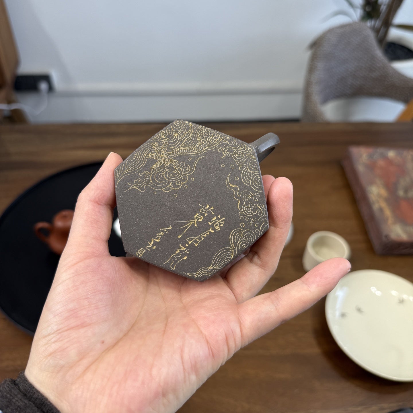 Liu Fang Jun Lan 165cc - Yixing Handmade Teapot - zycs_China