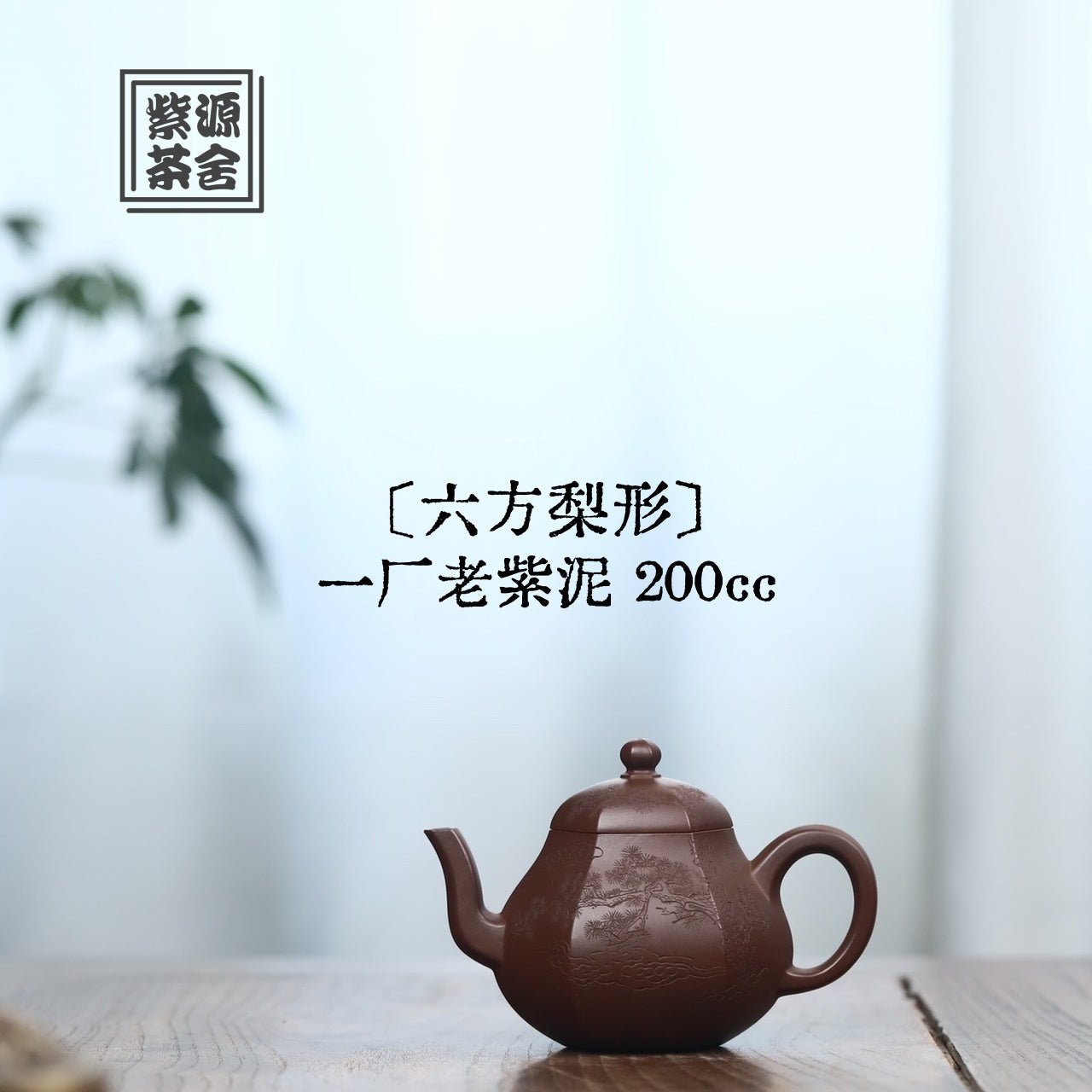 Liu Fang Li Xing 200cc - Yixing Handmade Teapot - zycs_China
