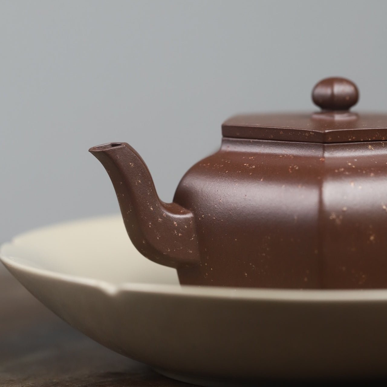 Liu Fang Lian Zi 160cc - Yixing Handmade Teapot - zycs_China
