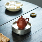 Liu Fang Pan Hu 100cc - Yixing Handmade Teapot - zycs_China - tea - teapot