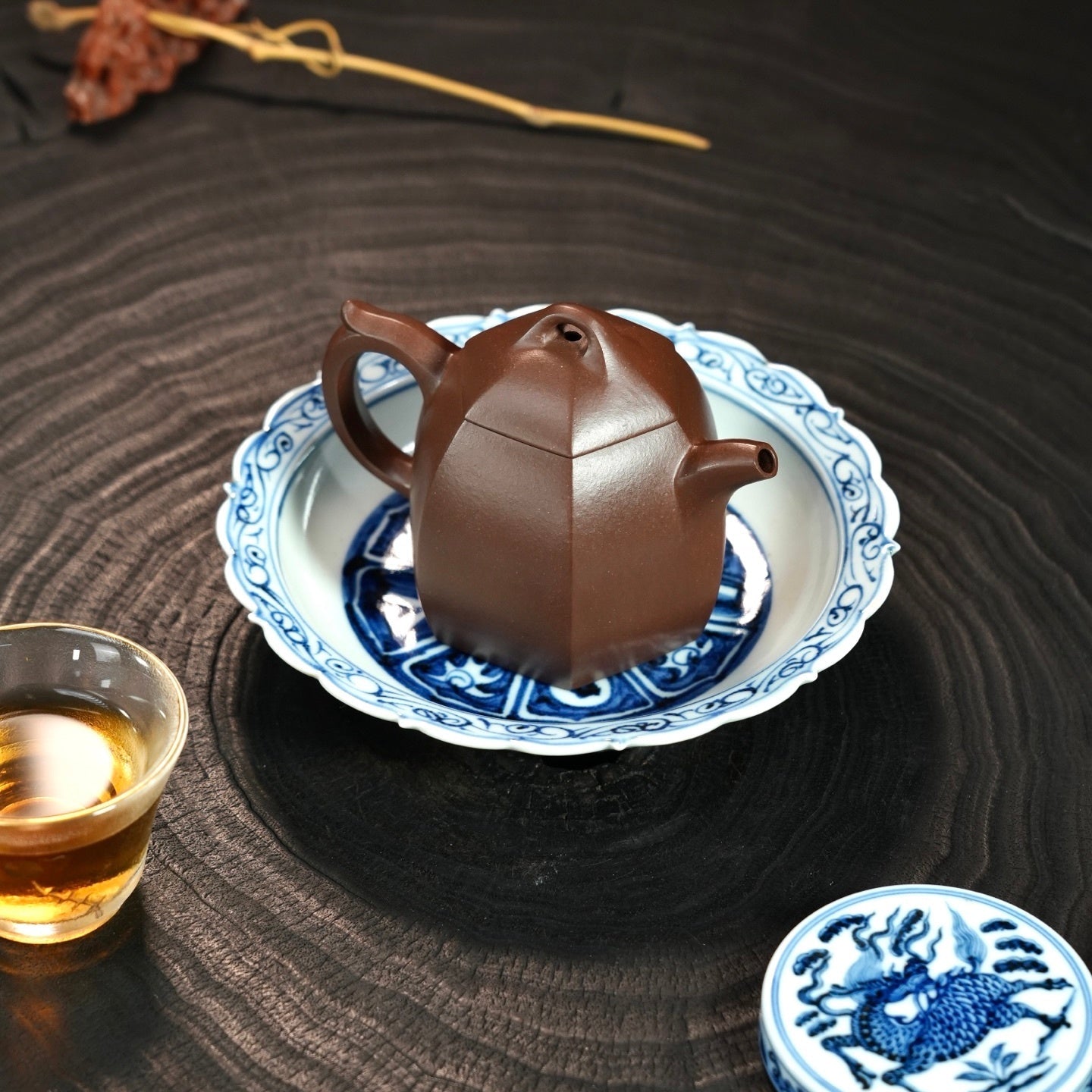 Liu Fang Qin Quan 170cc - Yixing Handmade Teapot - zycs_China