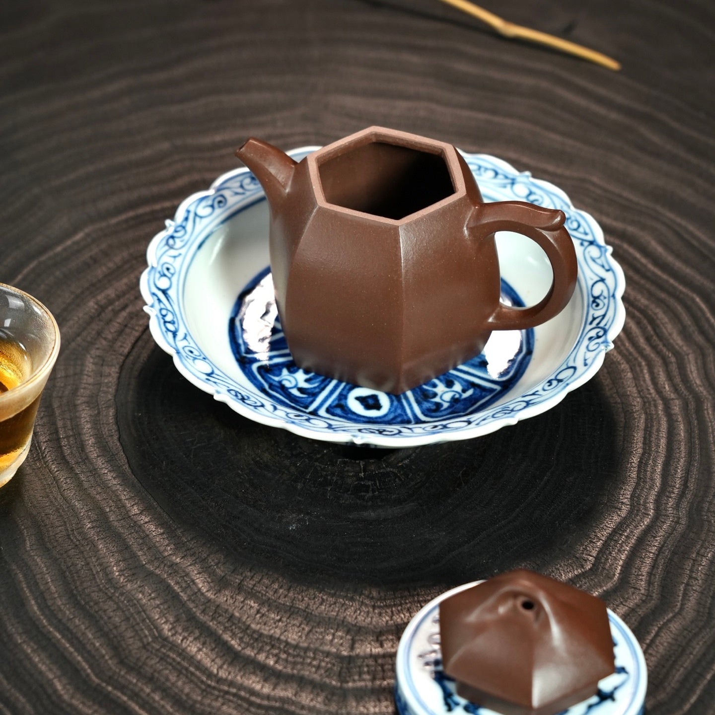 Liu Fang Qin Quan 170cc - Yixing Handmade Teapot - zycs_China