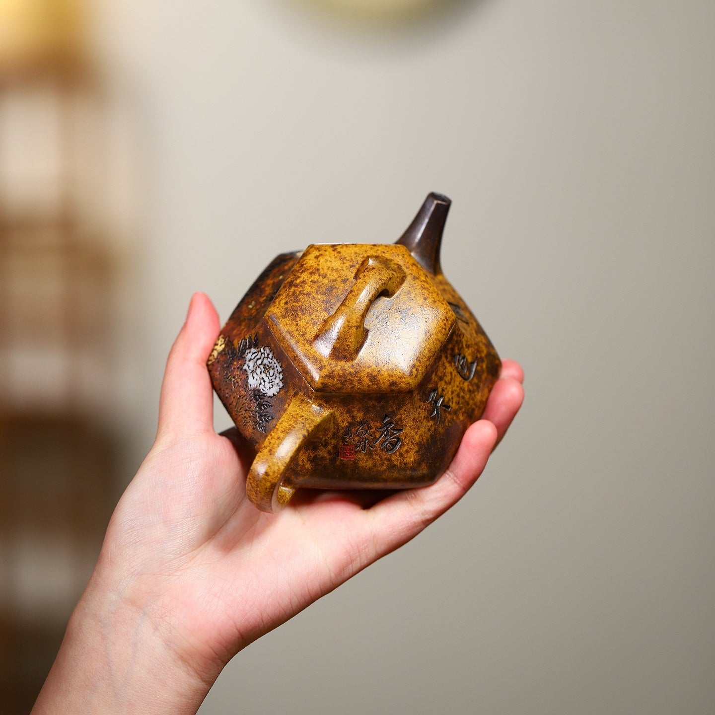 Liu Fang Shi Piao 180cc - Yixing Handmade Teapot - zycs_China