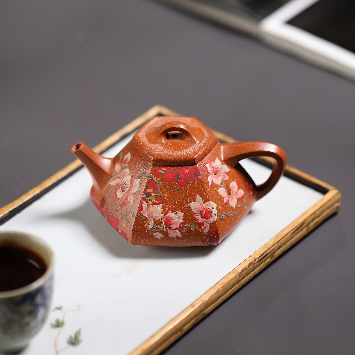Liu Fang Shi Piao 180cc - Yixing Handmade Teapot - zycs_China