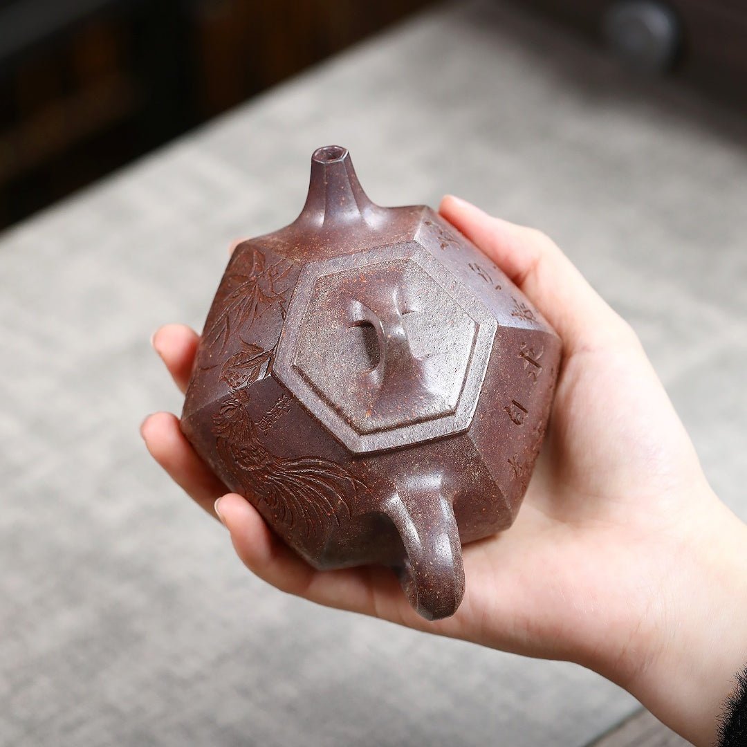 Liu Fang Shi Piao 200cc - Yixing Handmade Teapot - zycs_China