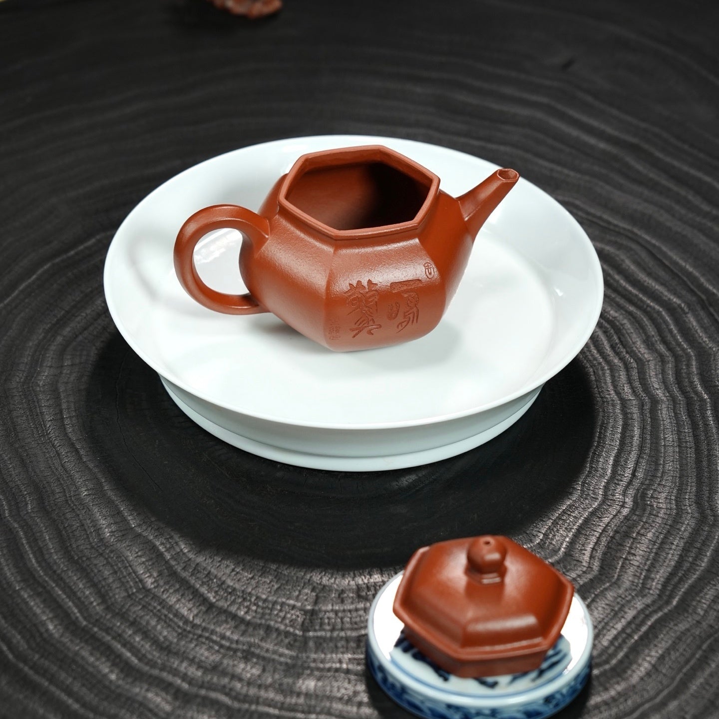 Liu Fang Shui Ping 160cc - Yixing Handmade Teapot 江苏宜兴
