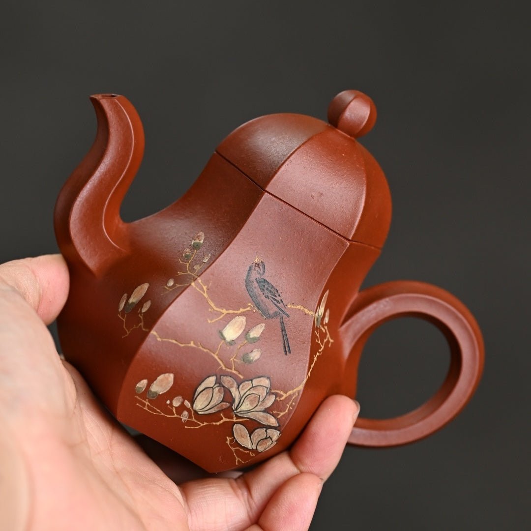 Liu Fang Si Ting 150cc - Yixing Handmade Teapot - zycs_China