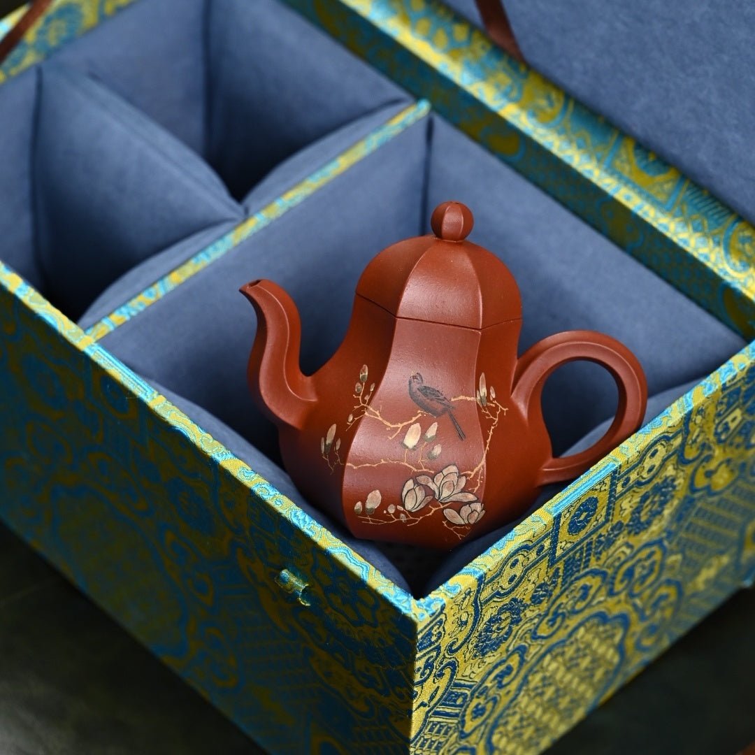 Liu Fang Si Ting 150cc - Yixing Handmade Teapot - zycs_China