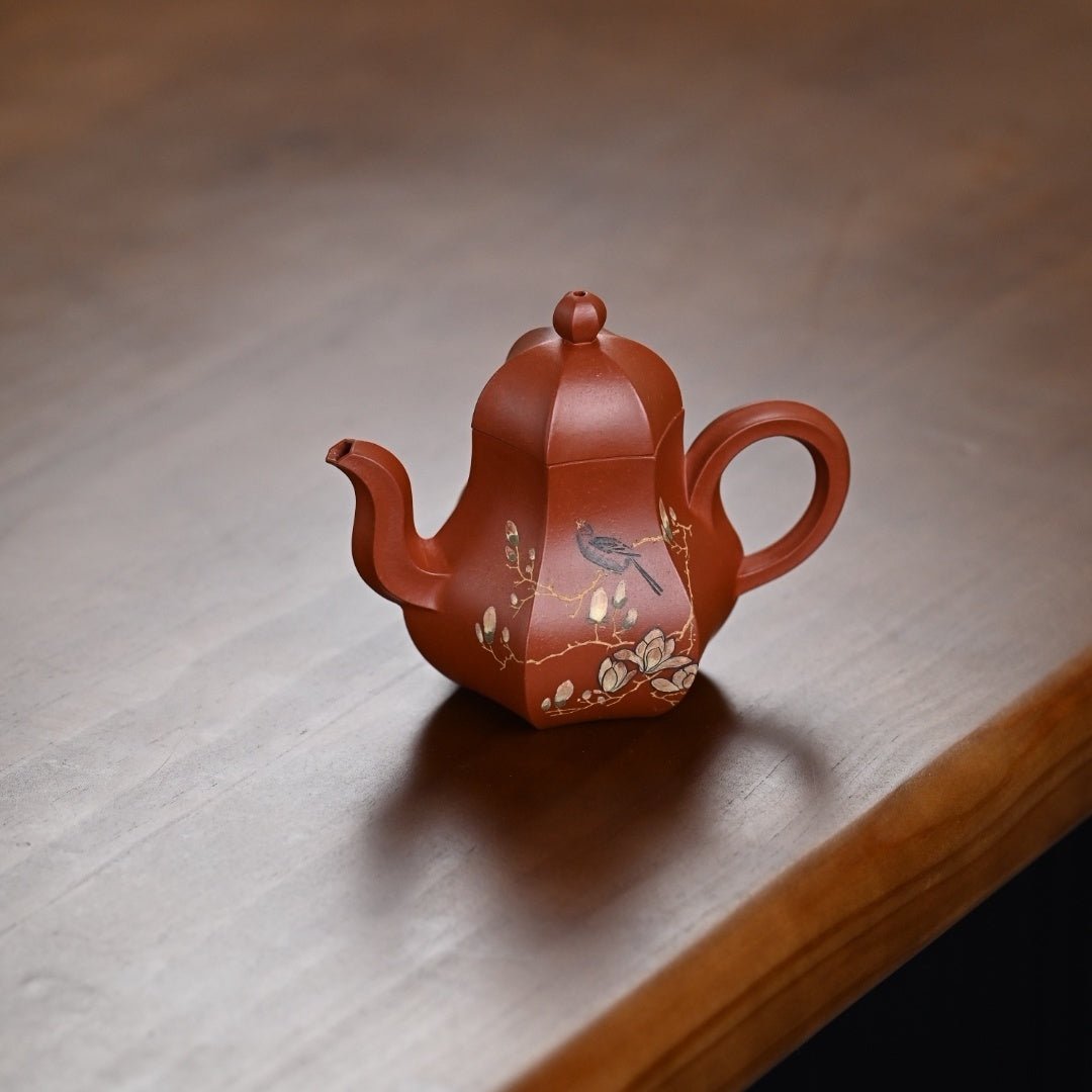 Liu Fang Si Ting 150cc - Yixing Handmade Teapot - zycs_China