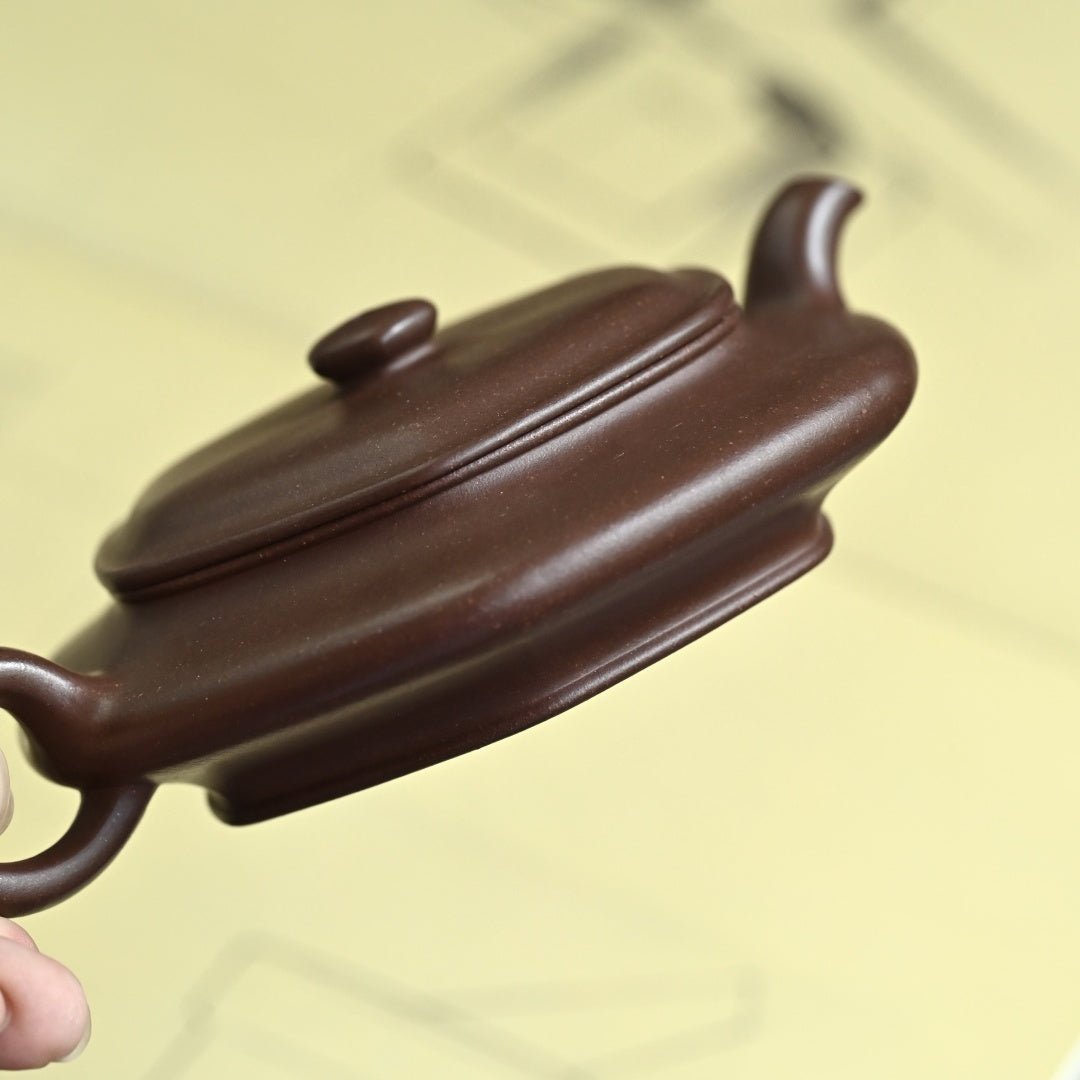 Liu Fang Xu Bian 130cc - Yixing Handmade Teapot - zycs_China
