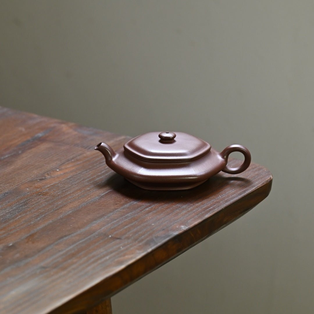 Liu Fang Xu Bian 130cc - Yixing Handmade Teapot - zycs_China