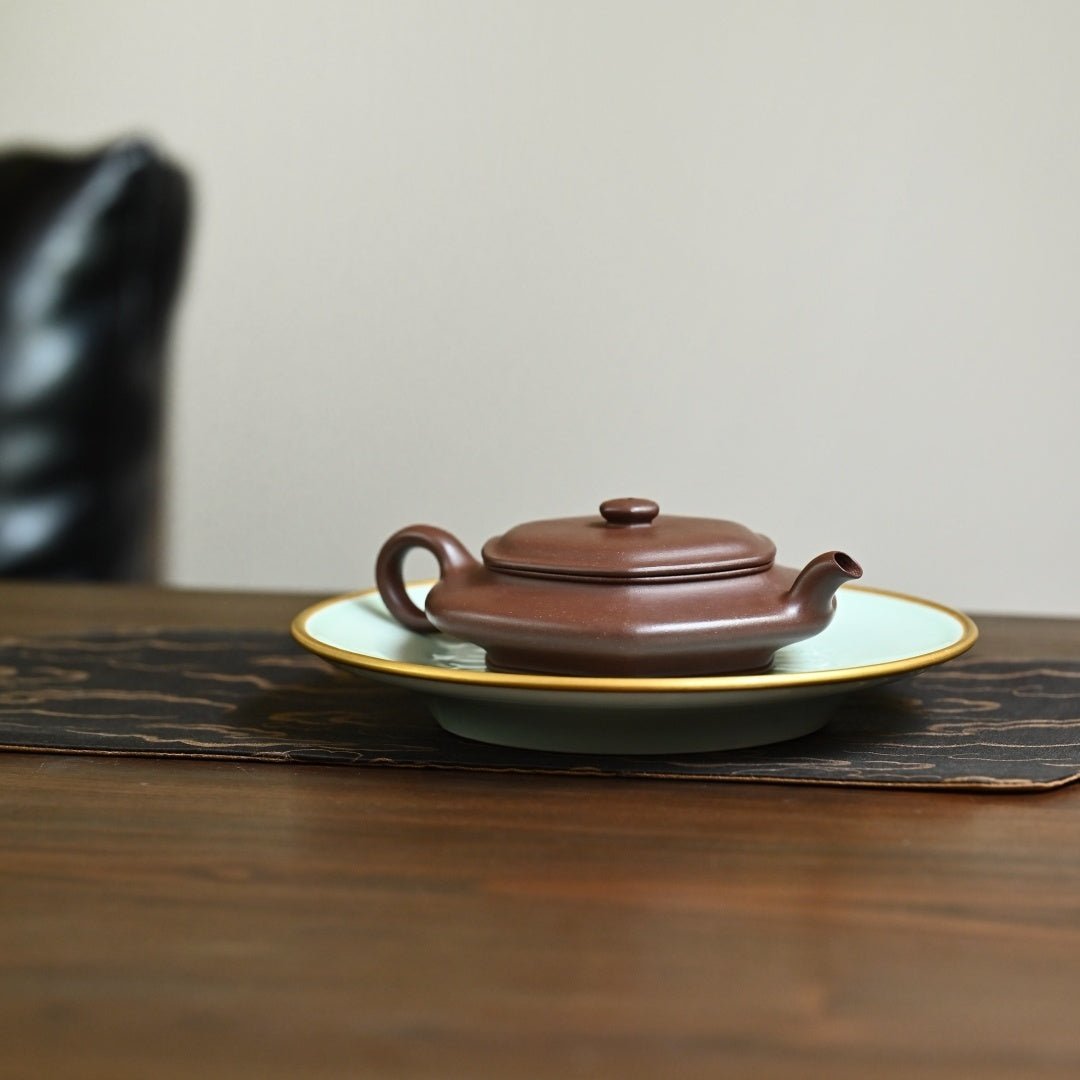 Liu Fang Xu Bian 130cc - Yixing Handmade Teapot - zycs_China