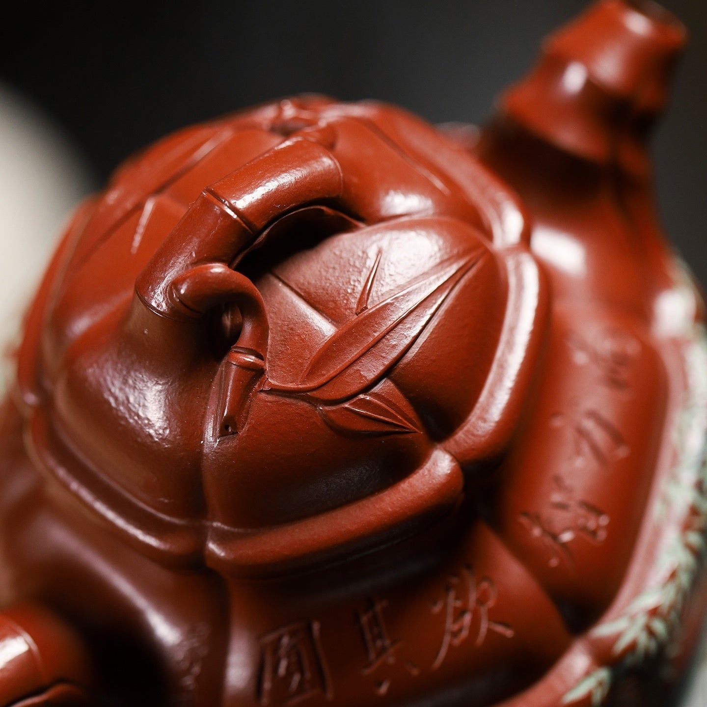 Liu Fang Zhu Ding 210cc - Yixing Handmade Teapot - zycs_China