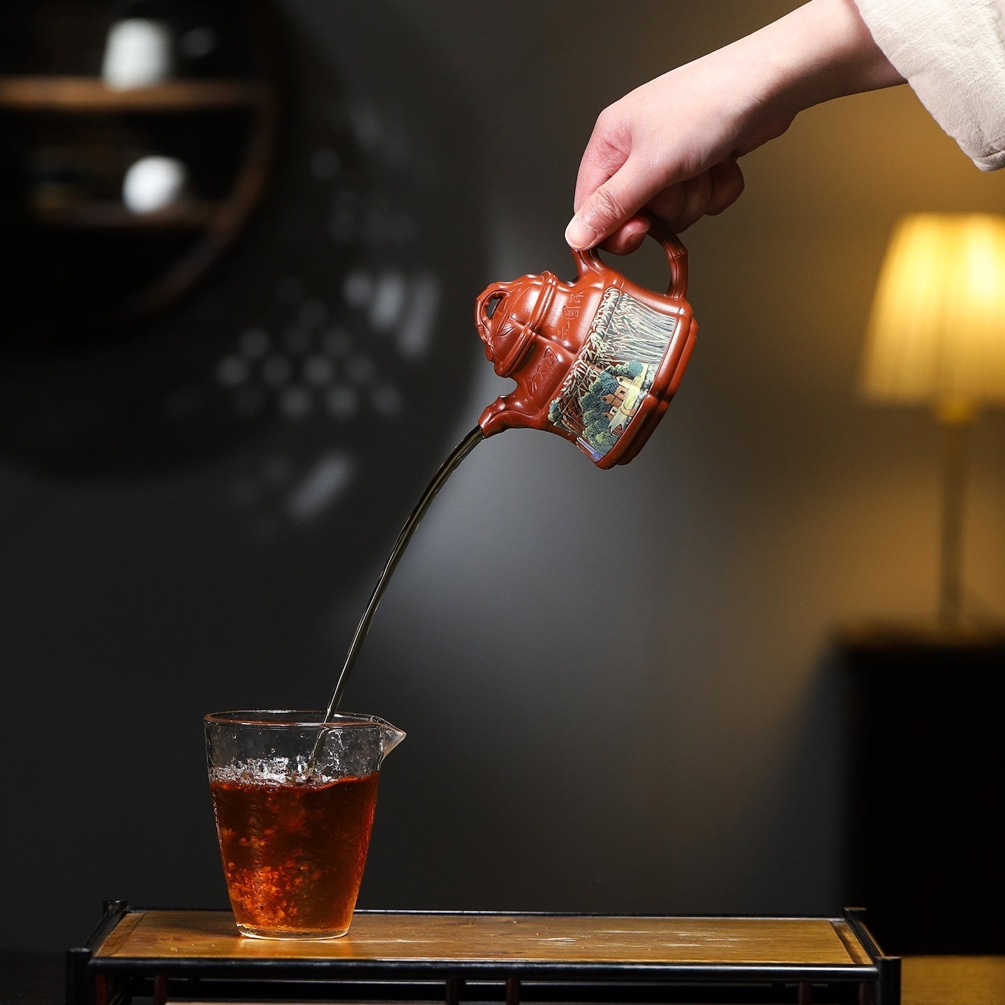 Liu Fang Zhu Ding 210cc - Yixing Handmade Teapot - zycs_China