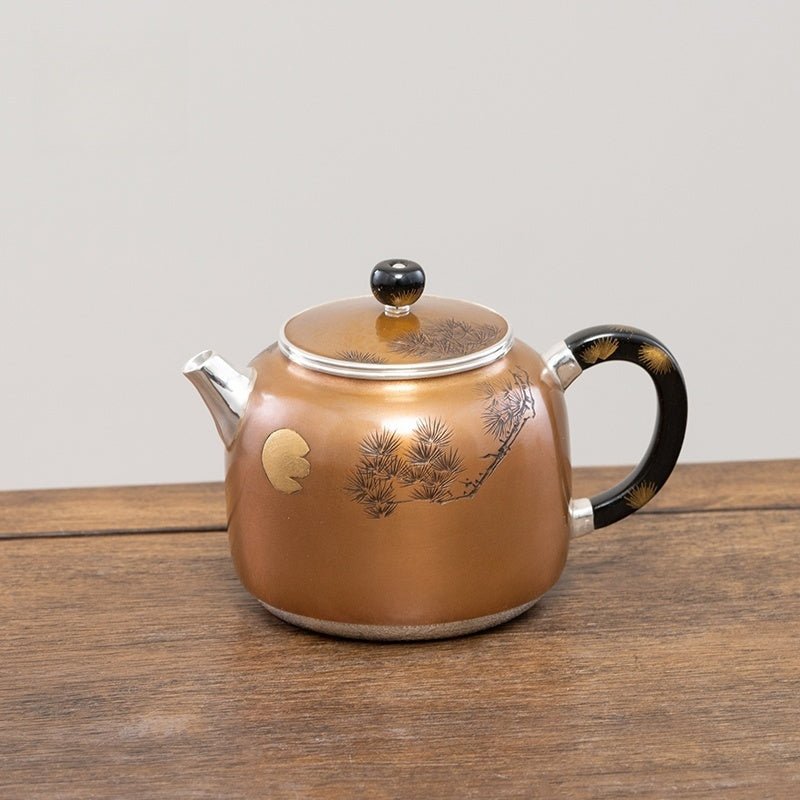 Liu Jin Sui Yue 150cc - Handmade silver pot - zycs_China