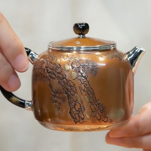 Liu Jin Sui Yue 150cc - Handmade silver pot - zycs_China