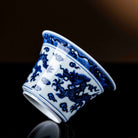 Long Chuan Hua 120cc - Jing De Zhen Porcelain Gaiwan zycschina