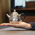 Long Dan 200cc - Handmade silver pot - zycs_China - tea - teapot