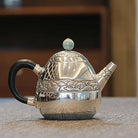 Long Dan 200cc - Handmade silver pot - zycs_China - tea - teapot