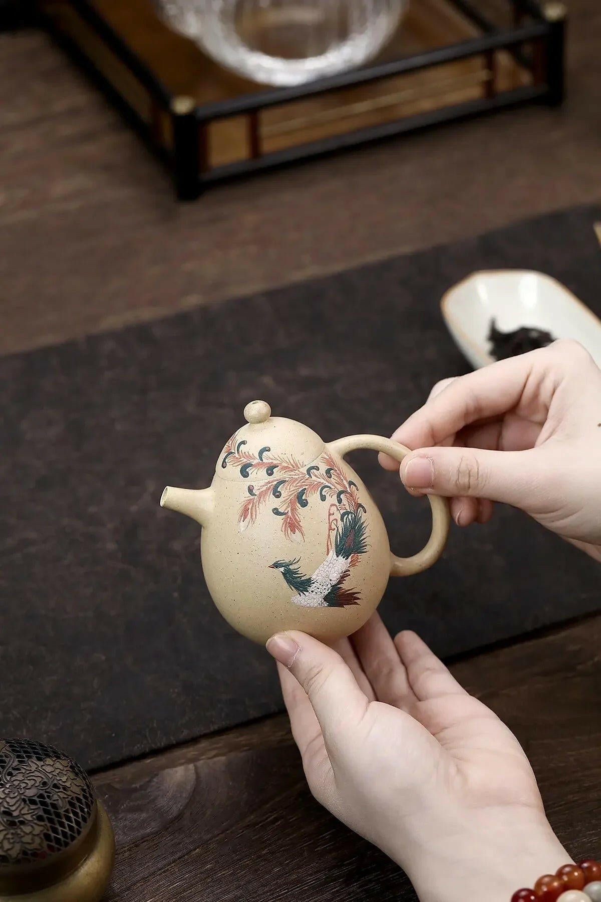 Long Dan Teapot 150cc - Yixing Handmade Teapot - zycs_China