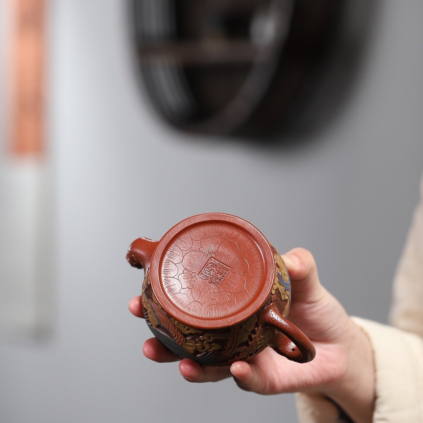 Long Fei Feng Wu 230cc - Yixing Handmade Teapot - zycs_China - tea - teapot