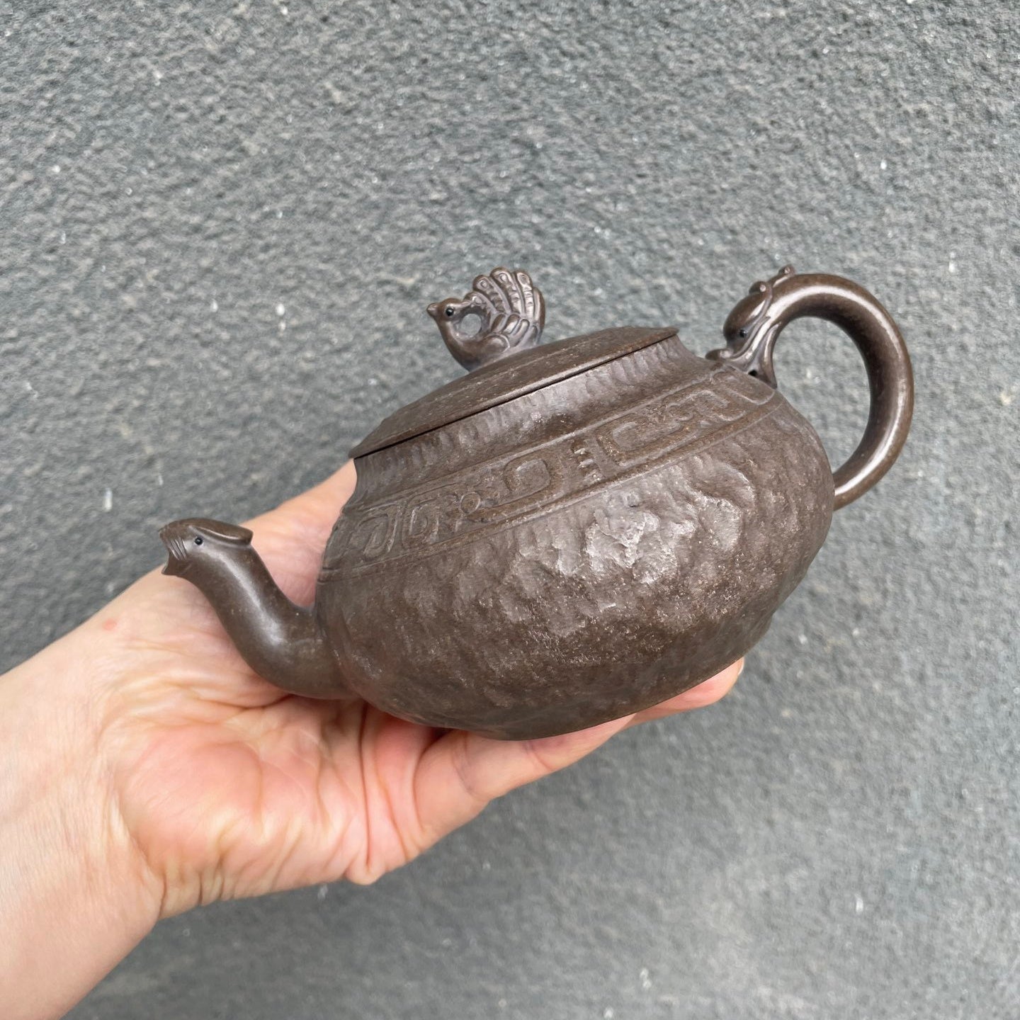 Long Feng 240cc - Yixing Handmade Teapot - zycs_China