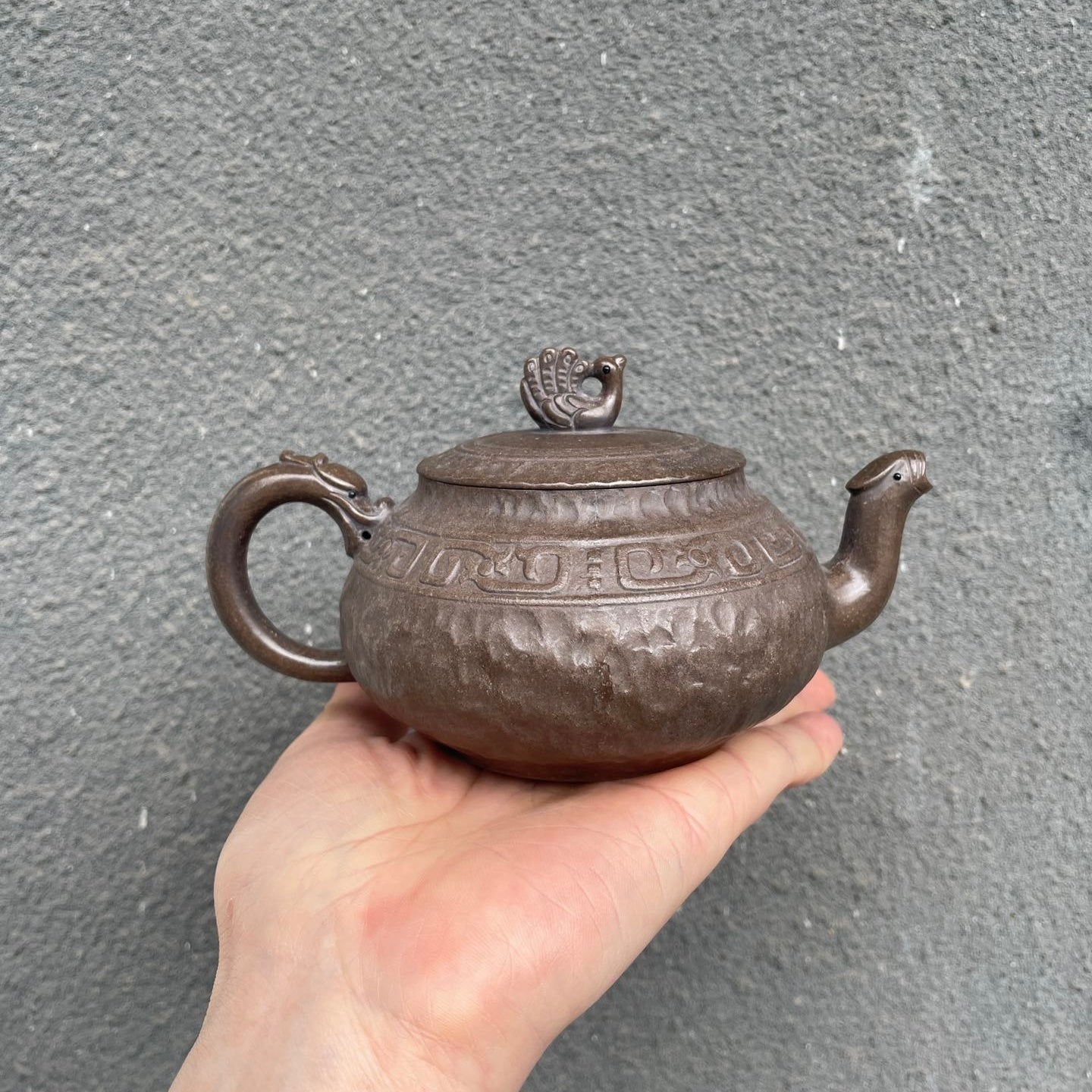 Long Feng 240cc - Yixing Handmade Teapot - zycs_China