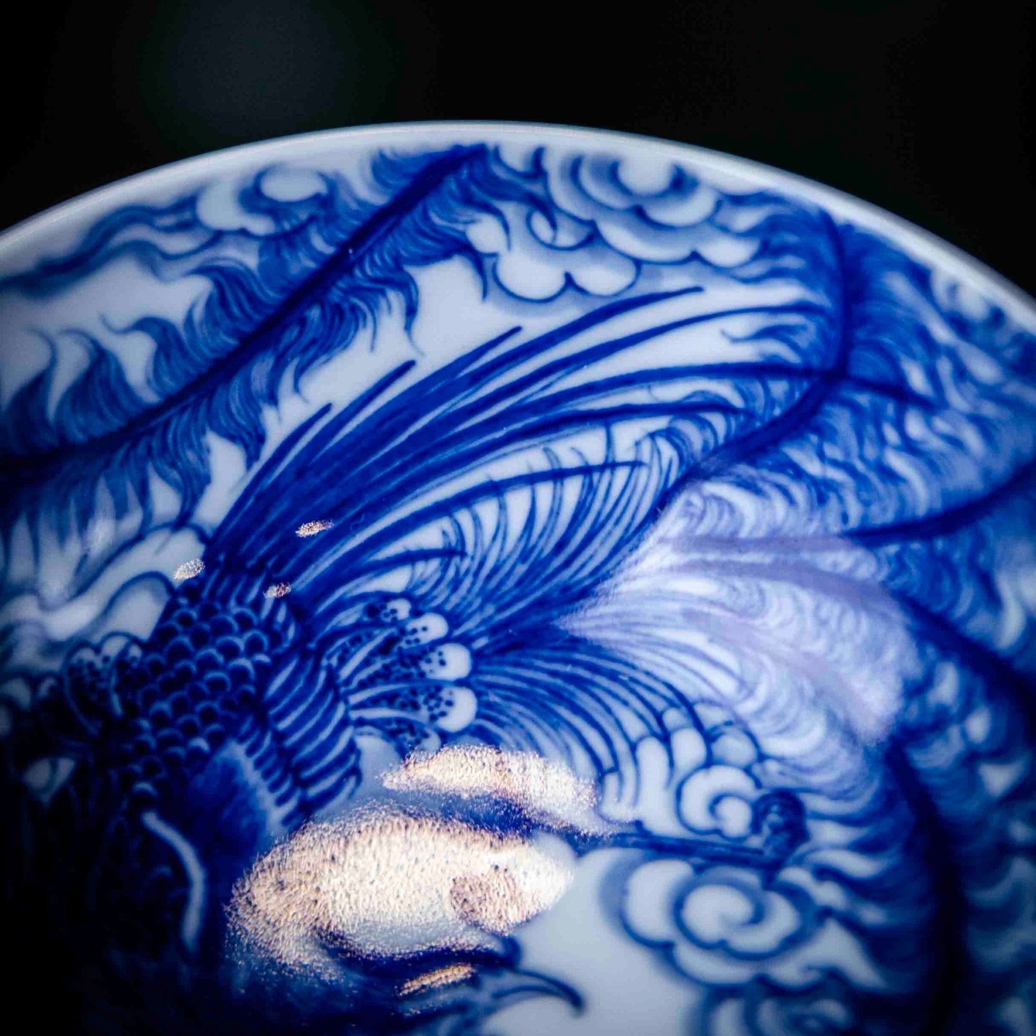 Long Feng 80cc - Jing De Zhen Porcelain Teacup - zycs_China