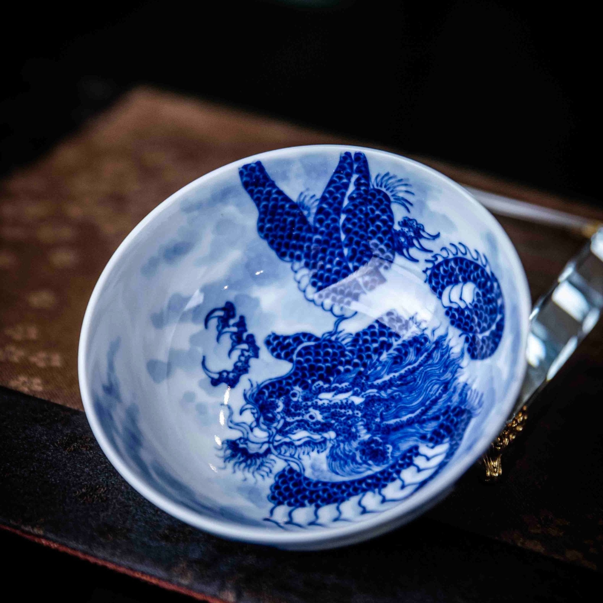Long Feng 80cc - Jing De Zhen Porcelain Teacup - zycs_China