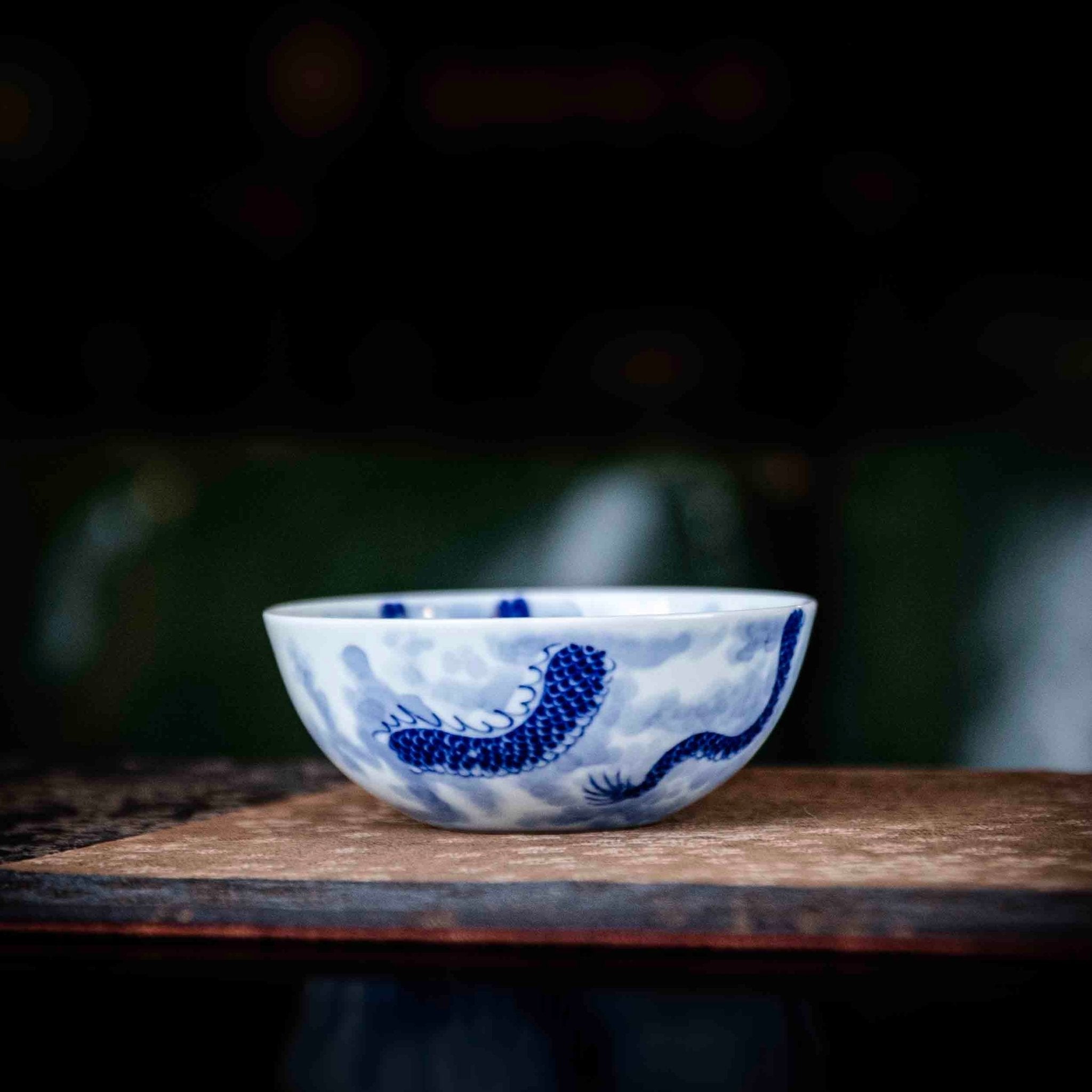 Long Feng 80cc - Jing De Zhen Porcelain Teacup - zycs_China