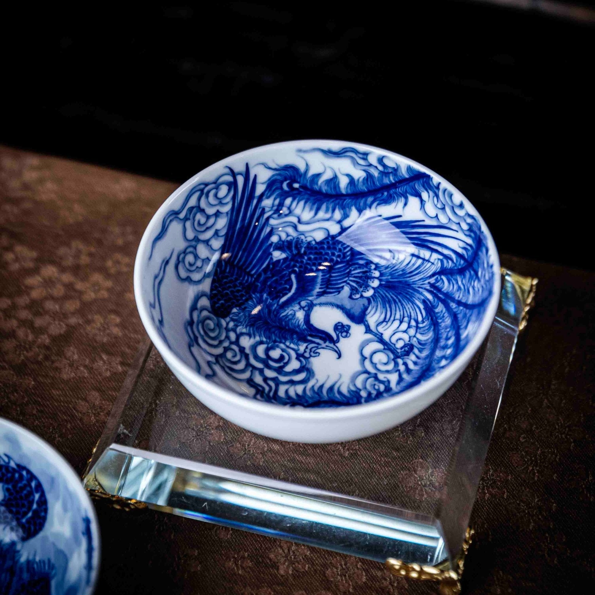 Long Feng 80cc - Jing De Zhen Porcelain Teacup - zycs_China