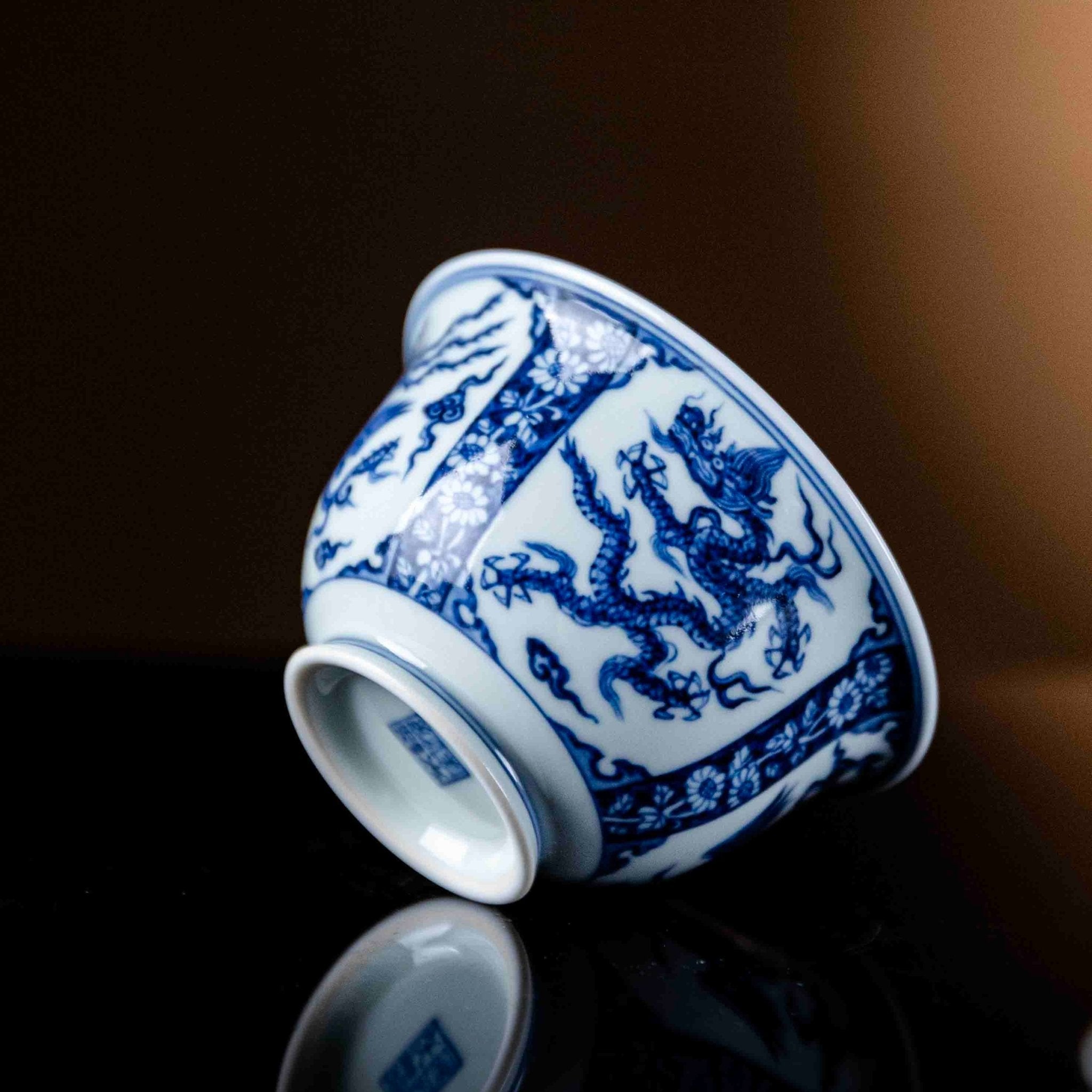 Long Feng Cheng Xiang 110cc - Jing De Zhen Porcelain Gaiwan - zycs_China