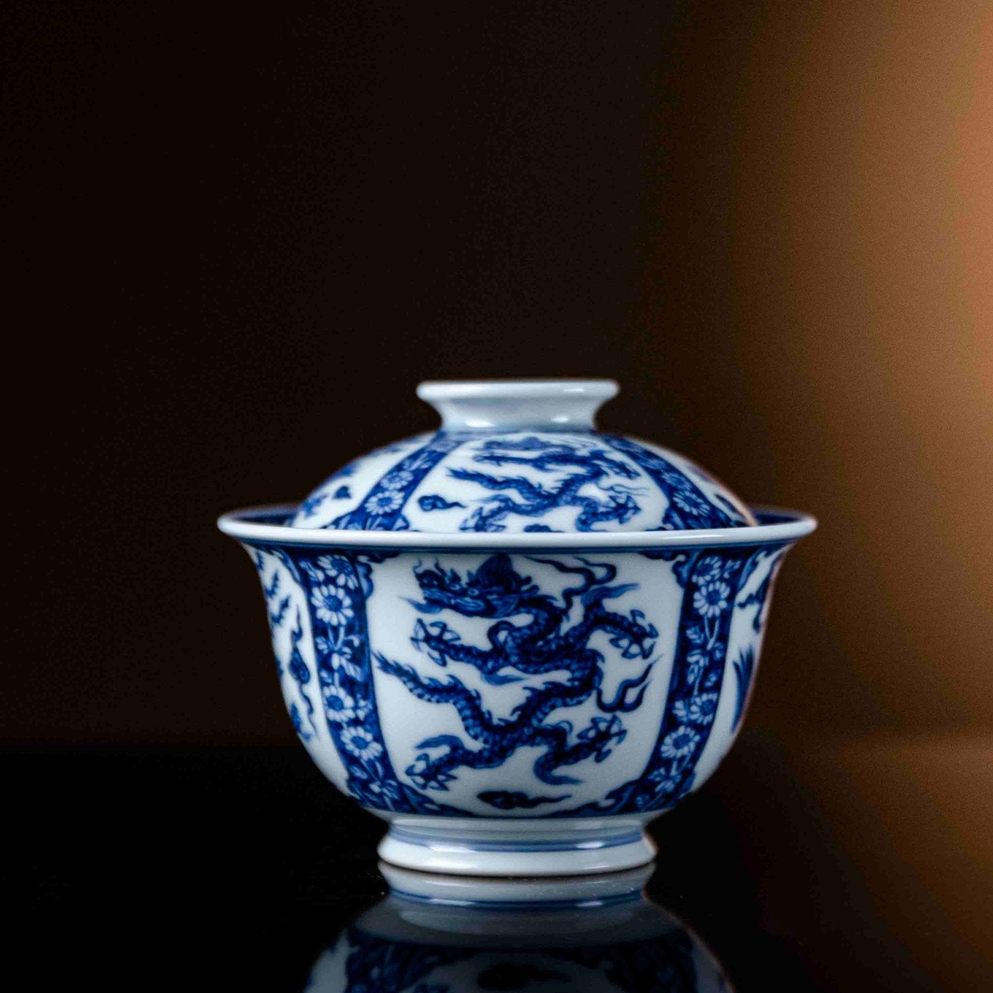 Long Feng Cheng Xiang 110cc - Jing De Zhen Porcelain Gaiwan - zycs_China