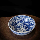 Long Feng Cheng Xiang 130cc - Jing De Zhen Porcelain Teacup - zycs_China