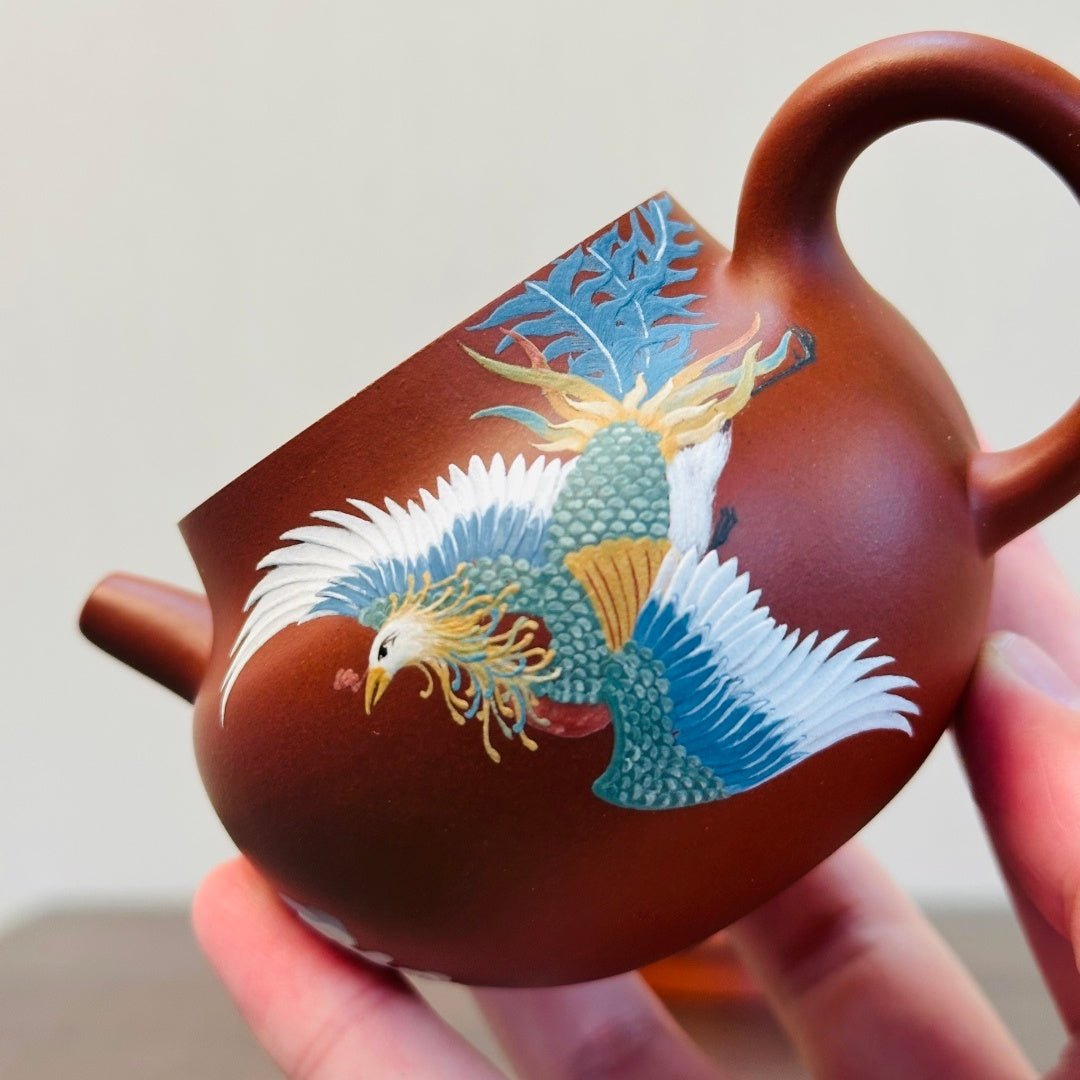 Long Feng Cheng Xiang 150cc - Yixing Handmade Teapot - zycs_China - tea - teapot