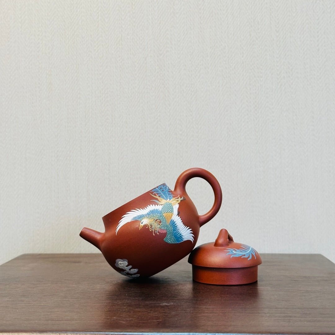 Long Feng Cheng Xiang 150cc - Yixing Handmade Teapot - zycs_China - tea - teapot